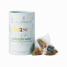 Load image into Gallery viewer, Tease | Wellness Tea Blends + Accessories - Midnight Mint | All Natural Biodegradable, Organic Tea Blend