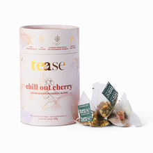 Load image into Gallery viewer, Tease | Wellness Tea Blends + Accessories - Chill Out Cherry Ashwagandha Mushroom Adaptogen Tea Blend