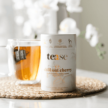 Load image into Gallery viewer, Tease | Wellness Tea Blends + Accessories - Chill Out Cherry Ashwagandha Mushroom Adaptogen Tea Blend