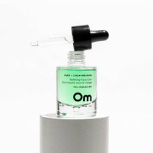 Load image into Gallery viewer, Om Organics Skincare - Pure + Calm Infusion Refining Face Elixir: Full Size - 30 ml
