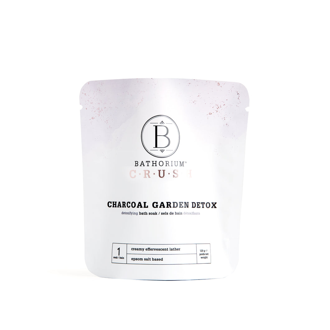 Bathorium CRUSH Charcoal Garden Detox