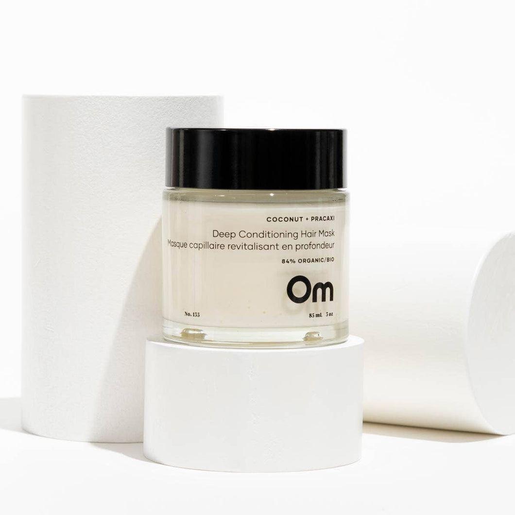 Om Organics Skincare - Coconut + Pracaxi Deep Conditioning Hair Mask: Full Size - 150 ml