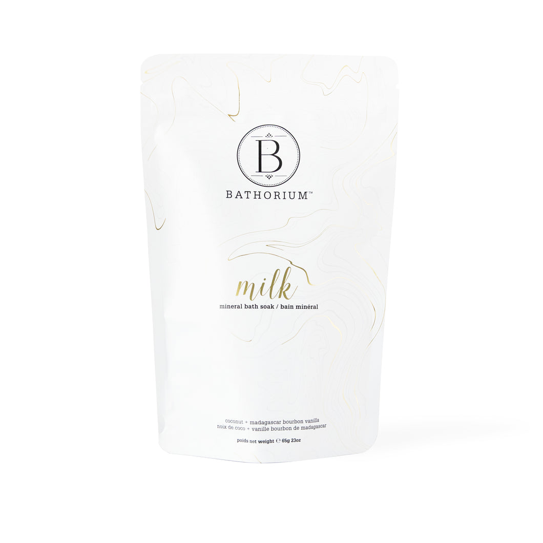 Bathorium MILK Mineral Bath Soak - Coconut + Vanilla