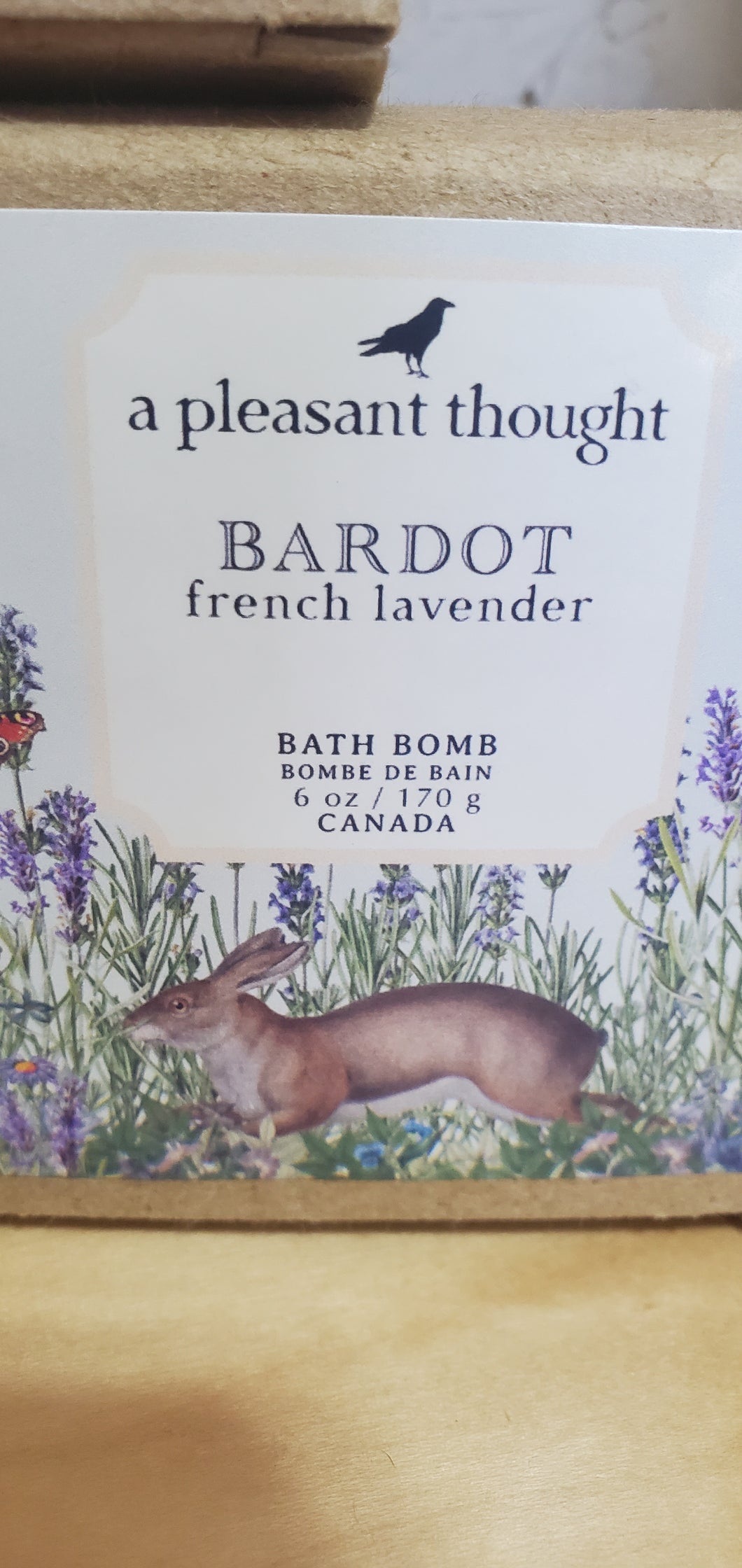 A Pleasant Thought - Bardot - French Lavender Bath Bomb