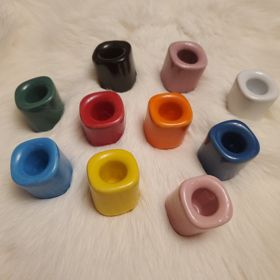 Ceramic Mini Candle Holders