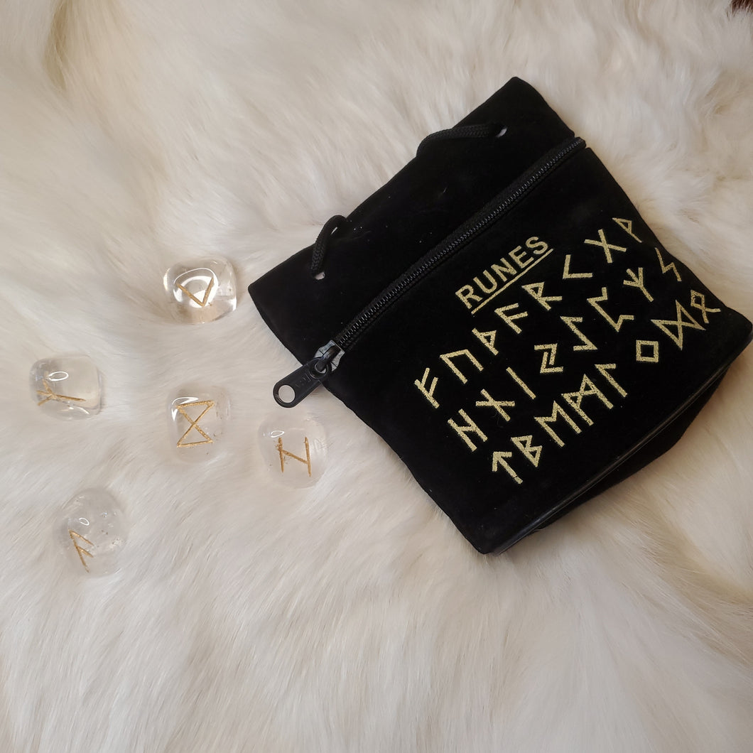 Clear Quartz Rune Stones