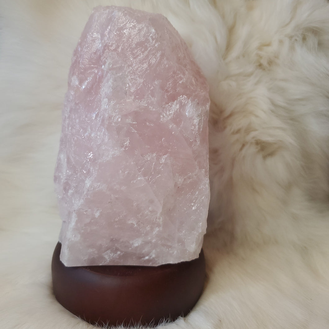 Rose Quartz Lamp