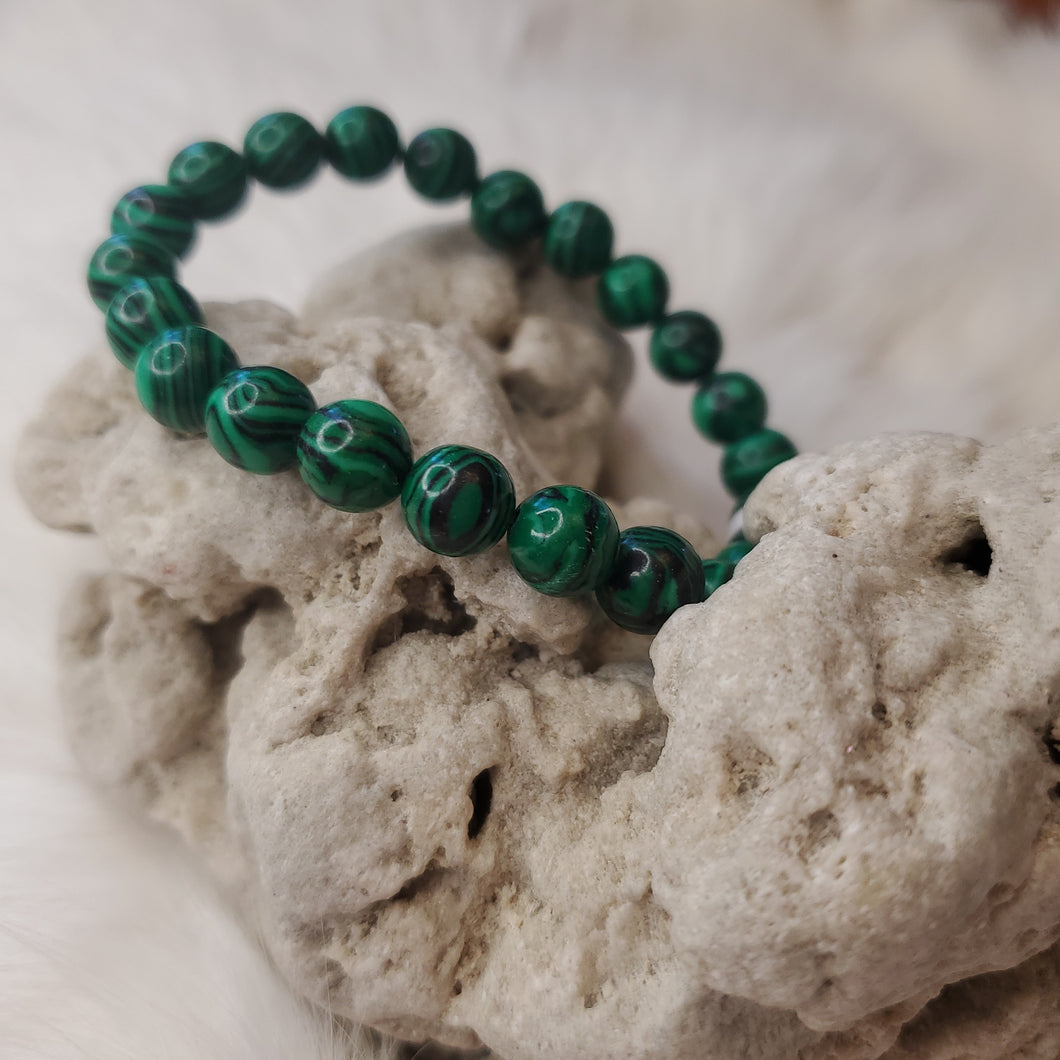 Malachite Bracelet (Synthetic)