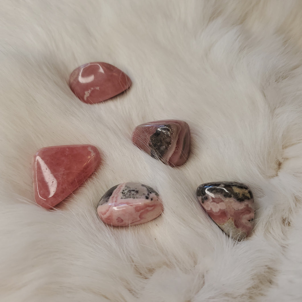 Rhodochrosite Tumbled