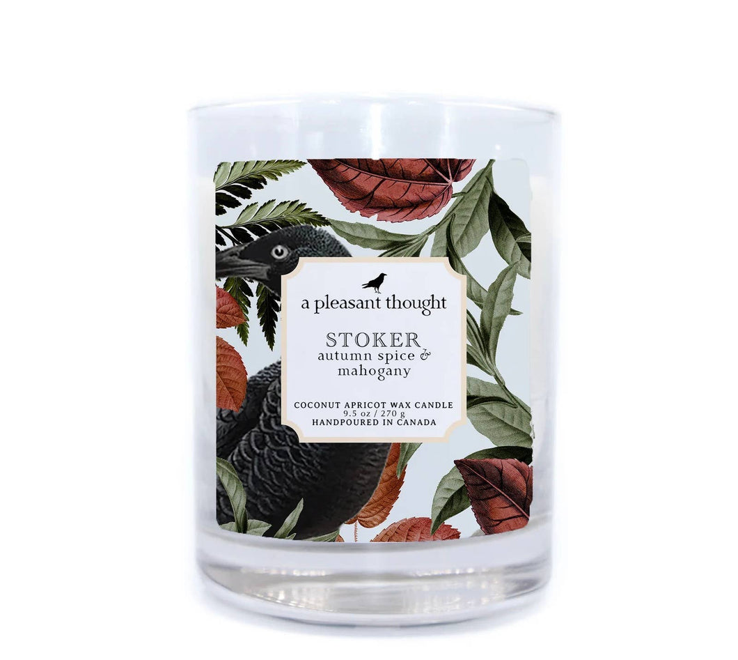 A Pleasant Thought - STOKER | AUTUMN SPICE & MAHOGANY | CANDLE