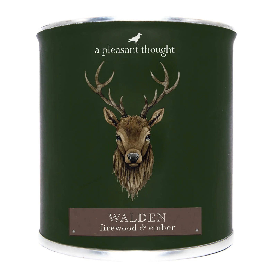 A Pleasant Thought - WALDEN | FIREWOOD & EMBER | TIN CANDLE